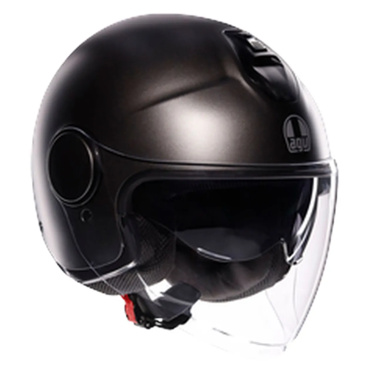 Casco Agv Eteres E2206 Mono Matt Asfalto Grey
