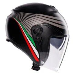 Casco Agv Irides E2206 Bologna Matt Black/tricolore
