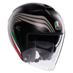Casco Agv Irides E2206 Bologna Matt Black/tricolore