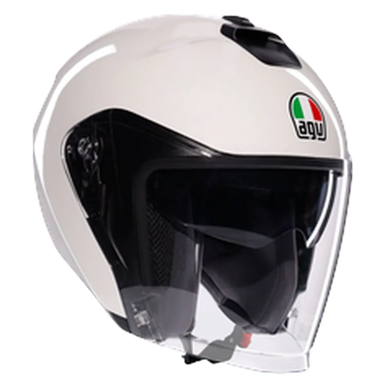 Casco Agv Irides E2206 Mono Materia White