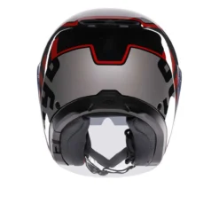 Casco Agv Irides E2206 Valenza Matt Grey/black/red
