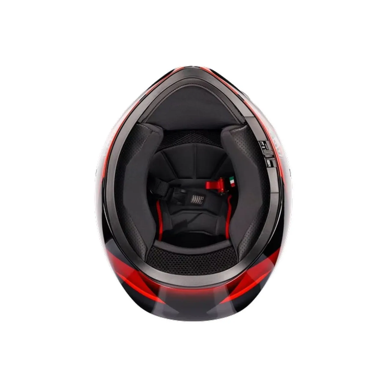 Casco Agv K3 E2206 Striga Black/grey/red