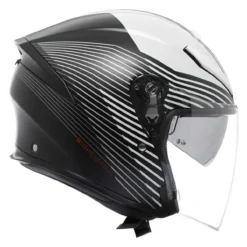 Casco Agv K5 Jet Evo E2206 Control Matt Black/white