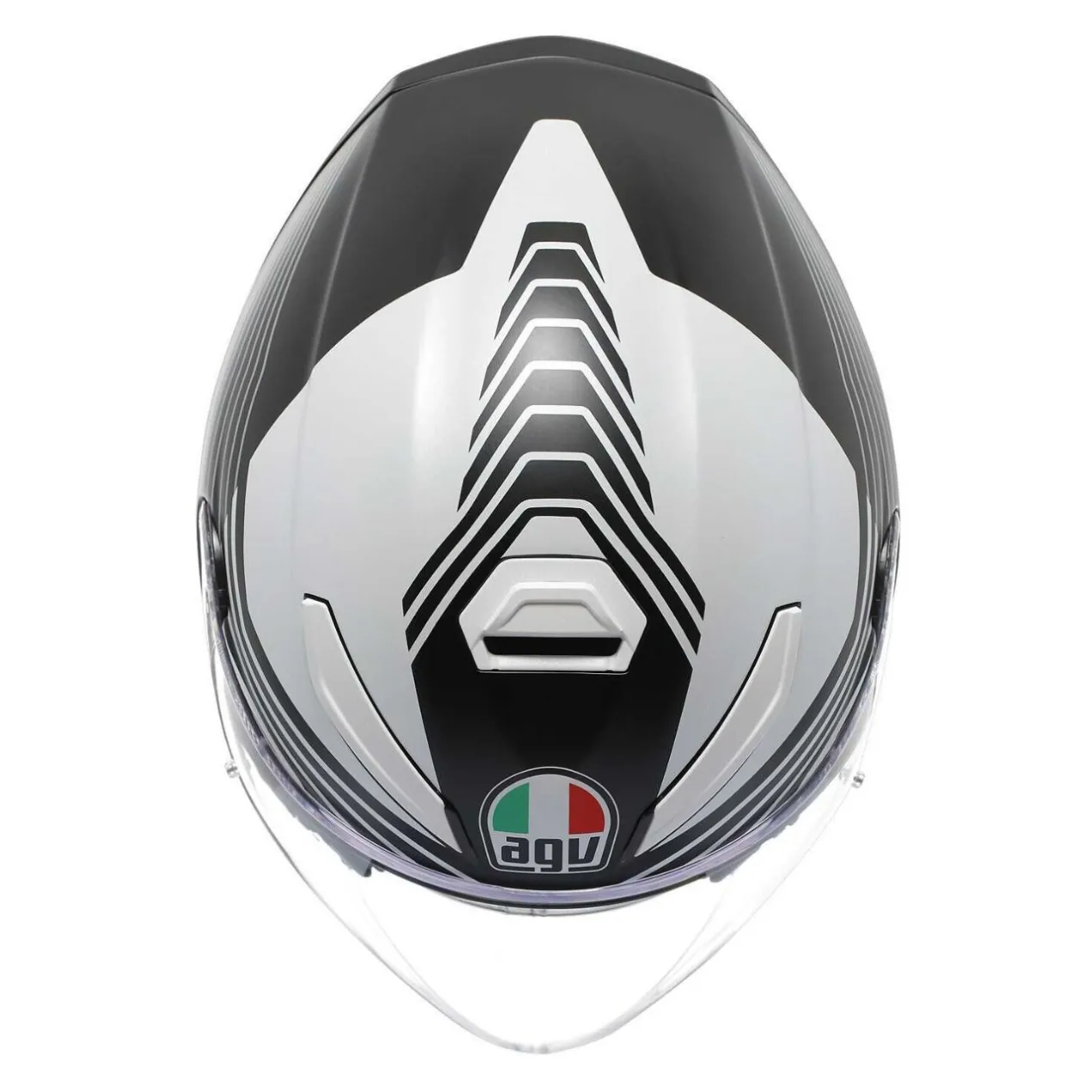 Casco Agv K5 Jet Evo E2206 Control Matt Black/white