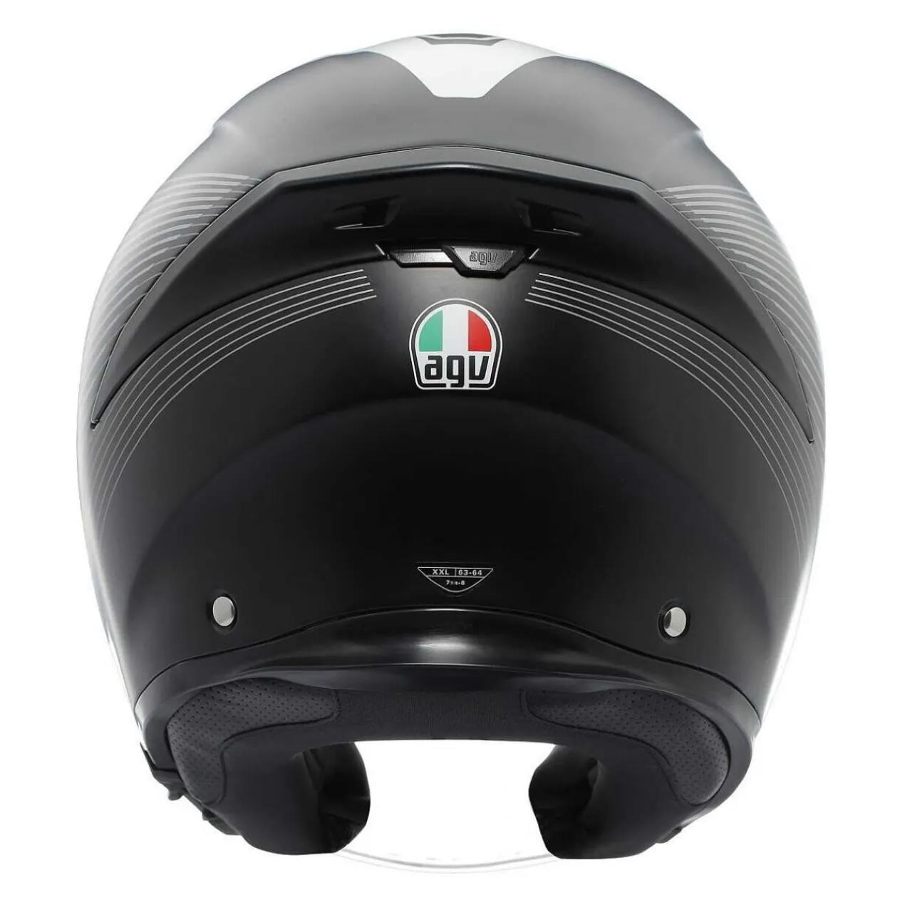 Casco Agv K5 Jet Evo E2206 Control Matt Black/white