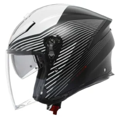 Casco Agv K5 Jet Evo E2206 Control Matt Black/white