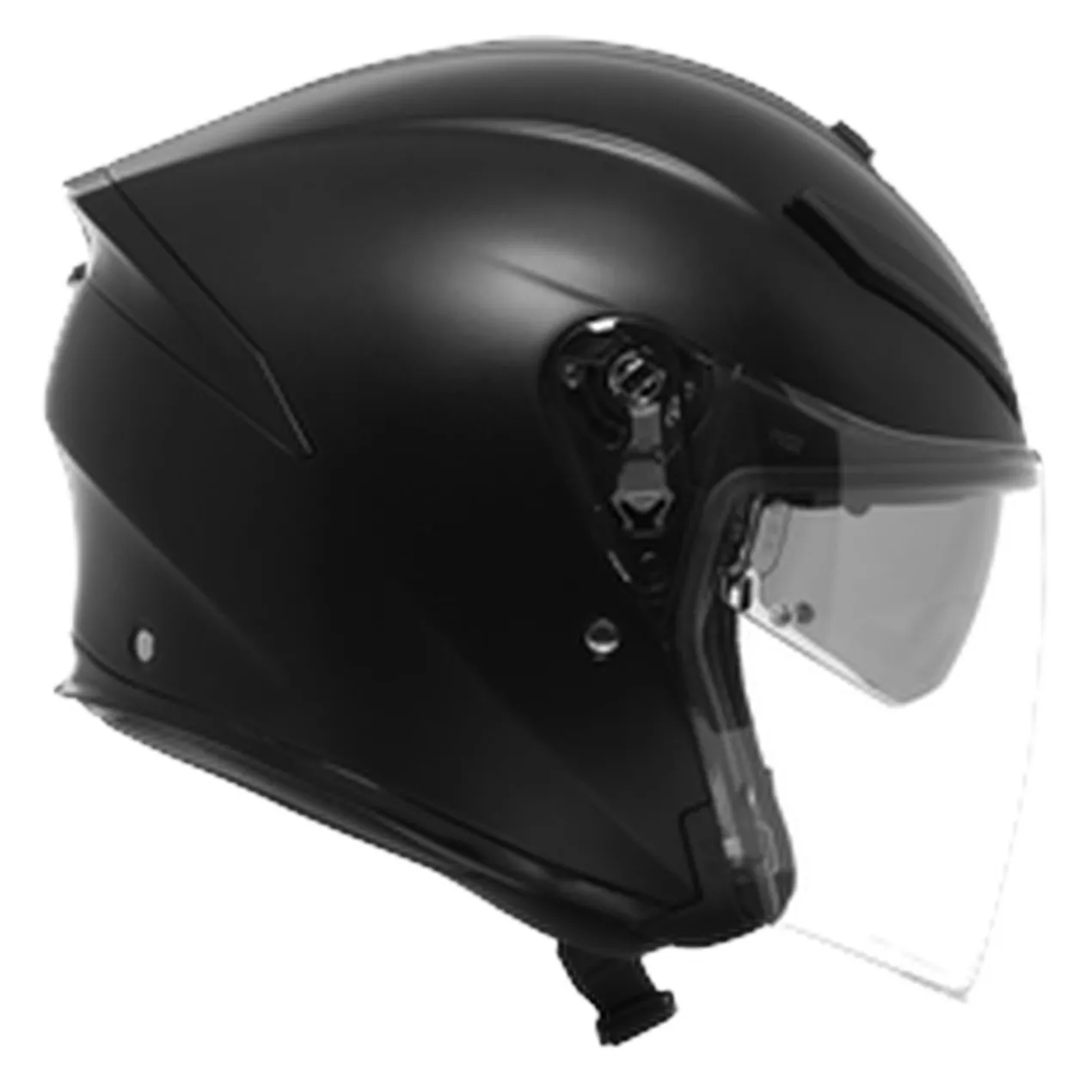 Casco Agv K5 Jet Evo E2206 Mono Matt Black