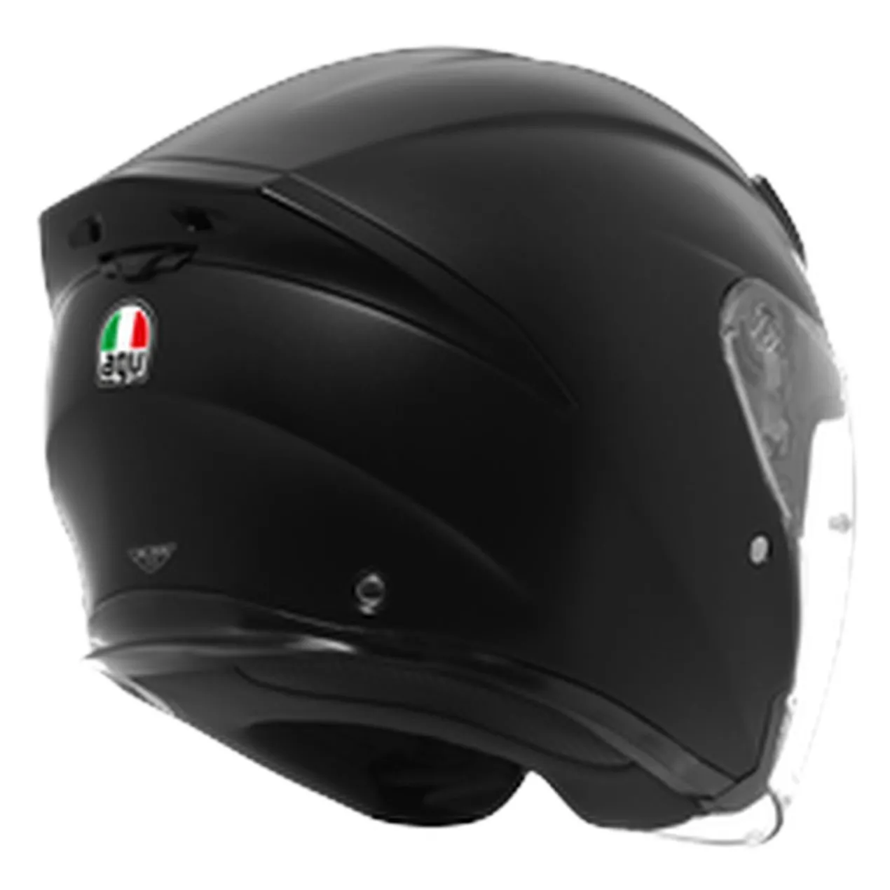 Casco Agv K5 Jet Evo E2206 Mono Matt Black