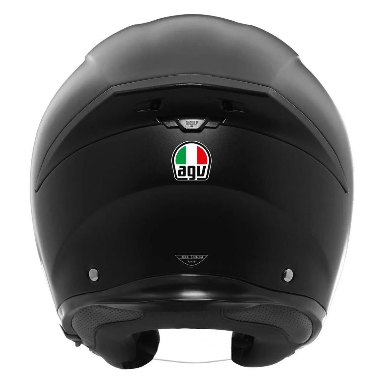 Casco Agv K5 Jet Evo E2206 Solid Matt Black