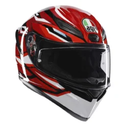 Casco Agv K1 S E2206 Lion Black/red/white