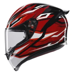 Casco Agv K1 S E2206 Lion Black/red/white