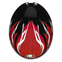 Casco Agv K1 S E2206 Lion Black/red/white
