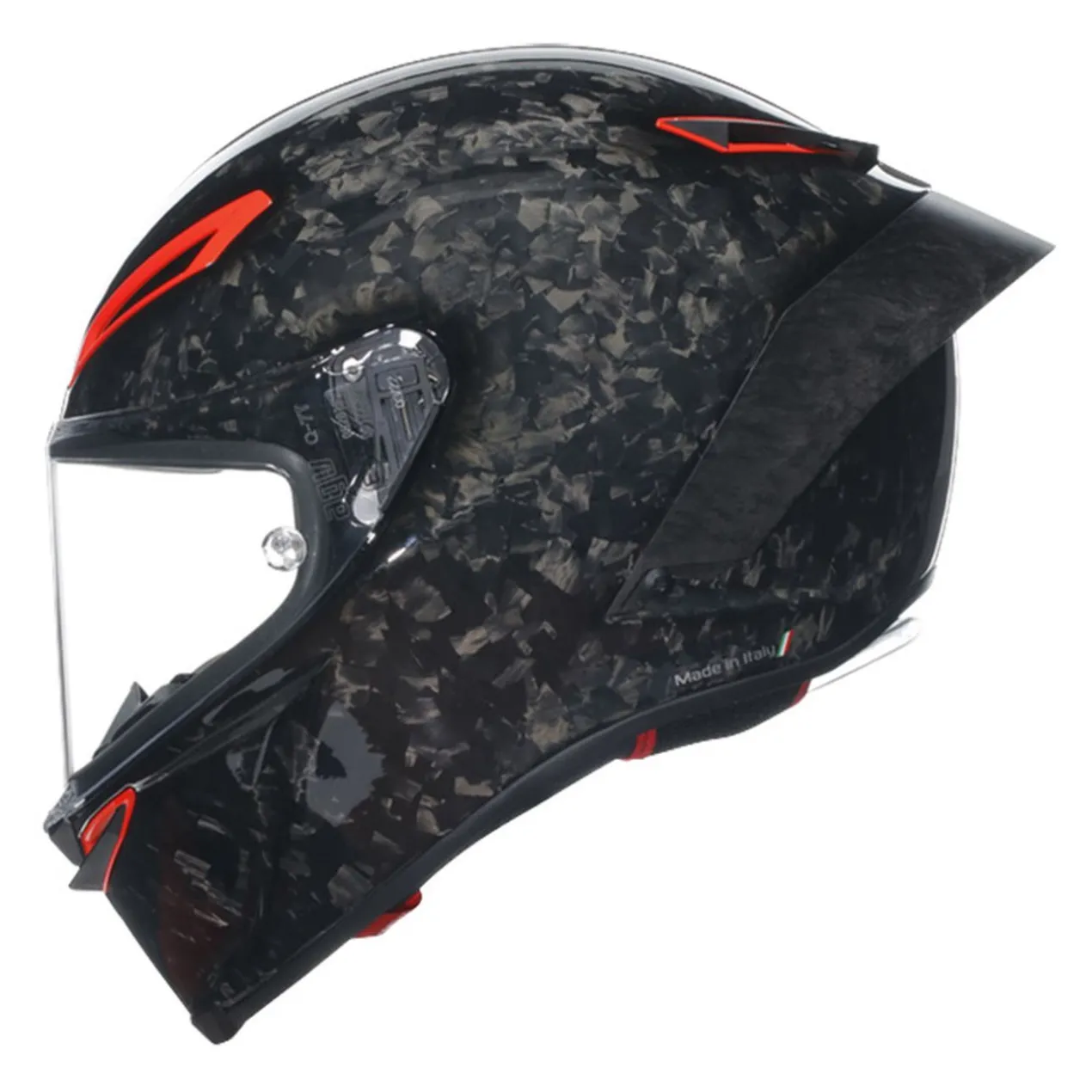 Casco Agv Pista Gp Rr E06 Dot Italia Carbonio Forg