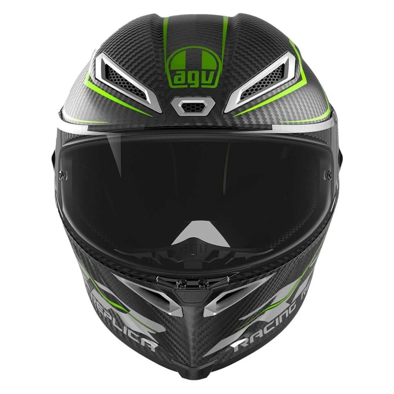 Casco Agv Pista Gp Rr E2206 Dot Performante Carbon/lime