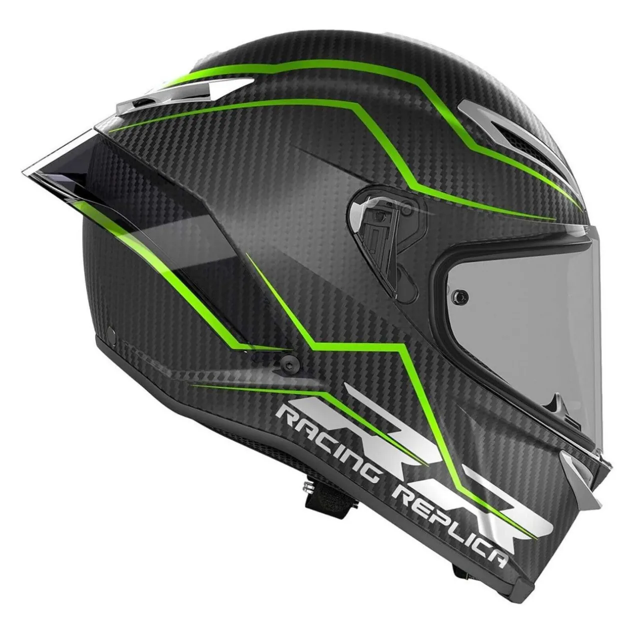Casco Agv Pista Gp Rr E2206 Dot Performante Carbon/lime