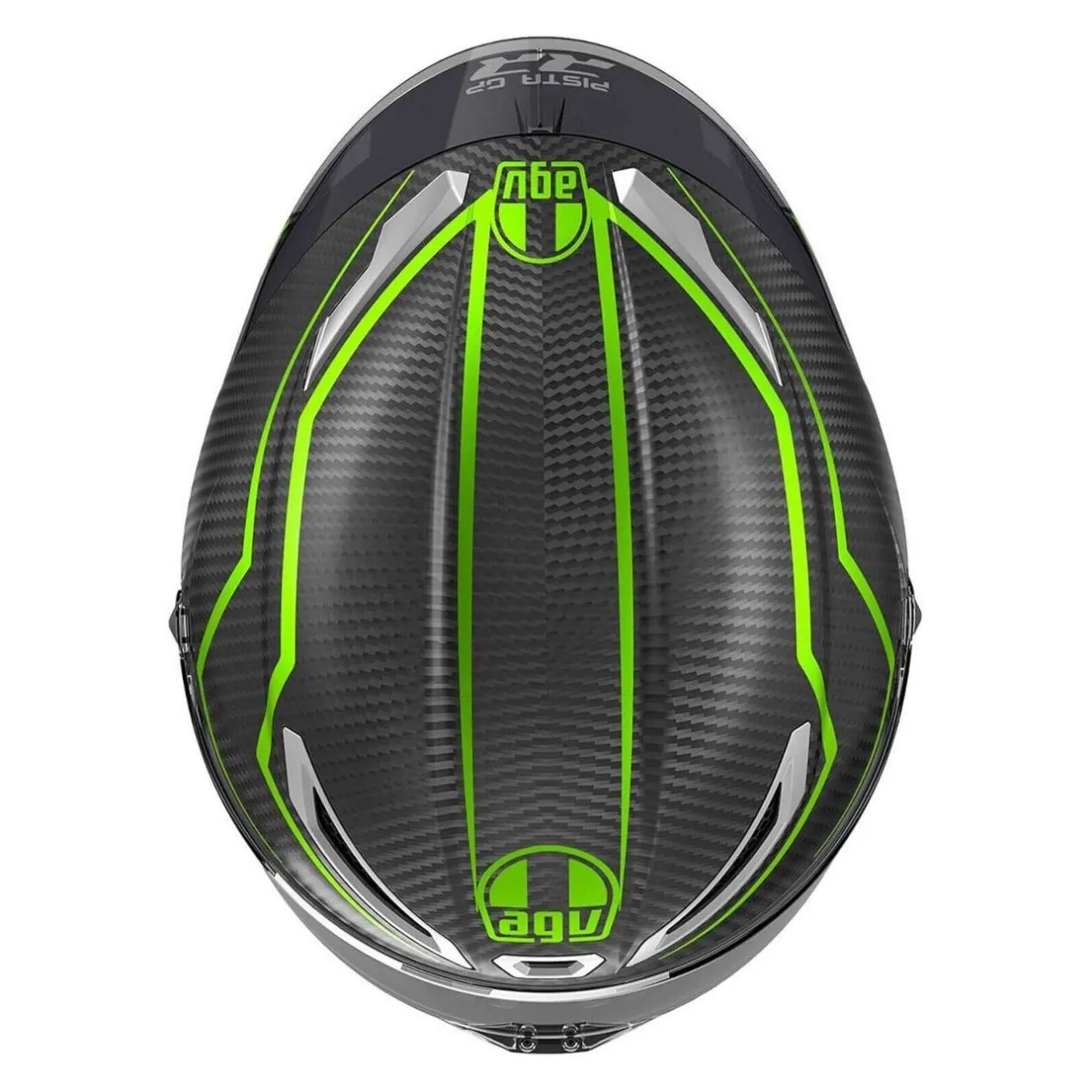 Casco Agv Pista Gp Rr E2206 Dot Performante Carbon/lime