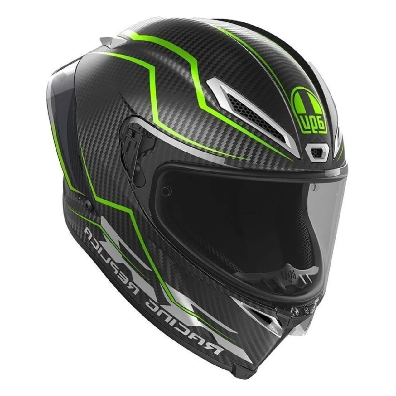 Casco Agv Pista Gp Rr E2206 Dot Performante Carbon/lime