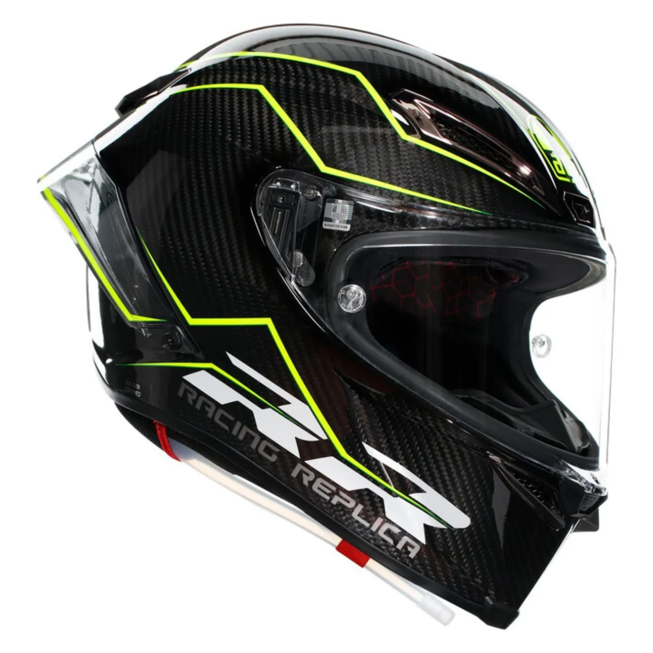 Casco Agv Pista Gp Rr E2206 Dot Performante Carbon/lime