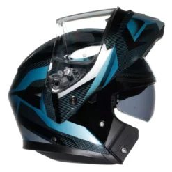 Casco Agv Streetmodular Ledro E2206 Mplk Matt Black/powder Bl