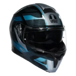 Casco Agv Streetmodular Ledro E2206 Mplk Matt Black/powder Bl