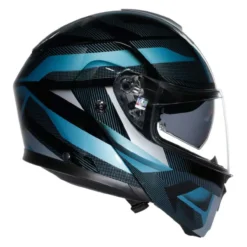 Casco Agv Streetmodular Ledro E2206 Mplk Matt Black/powder Bl