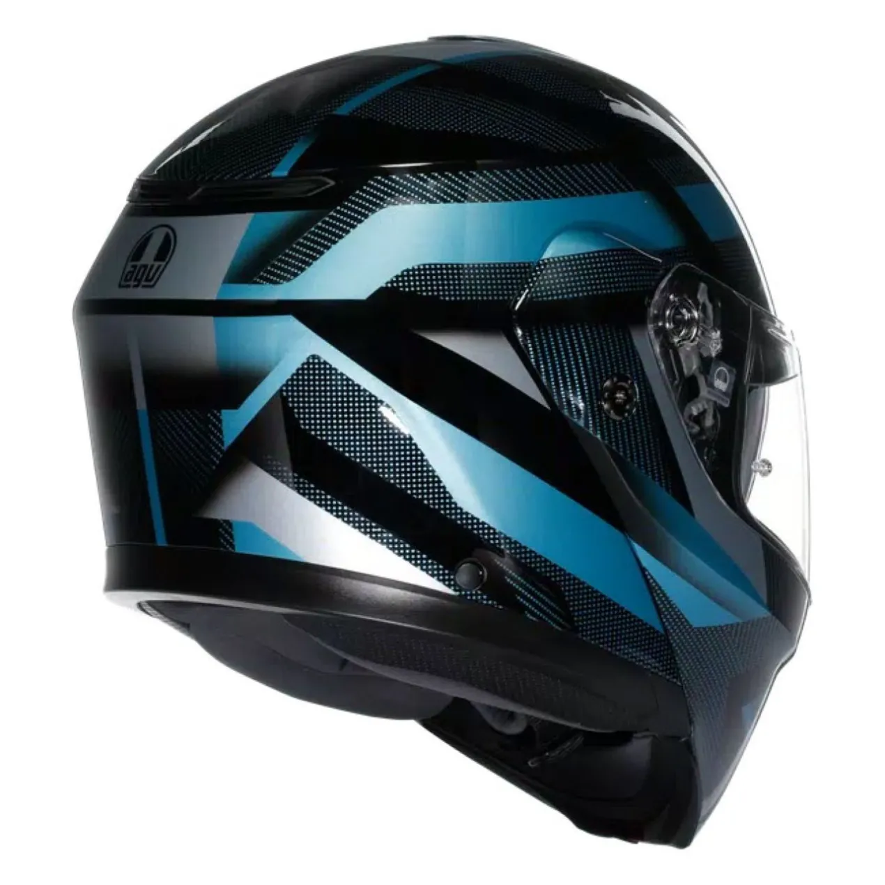 Casco Agv Streetmodular Ledro E2206 Mplk Matt Black/powder Bl