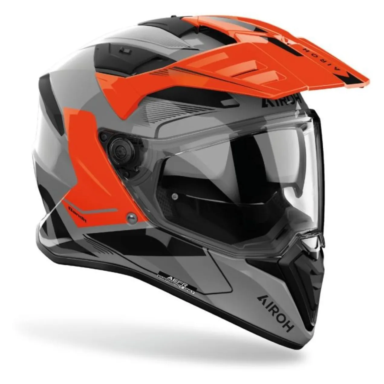 Casco Airoh Bandit Tune Orange Gloss