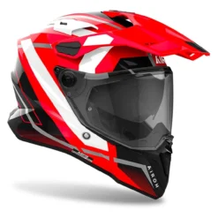 Casco Airoh Commander 2 Mavick 06 Red Gloss