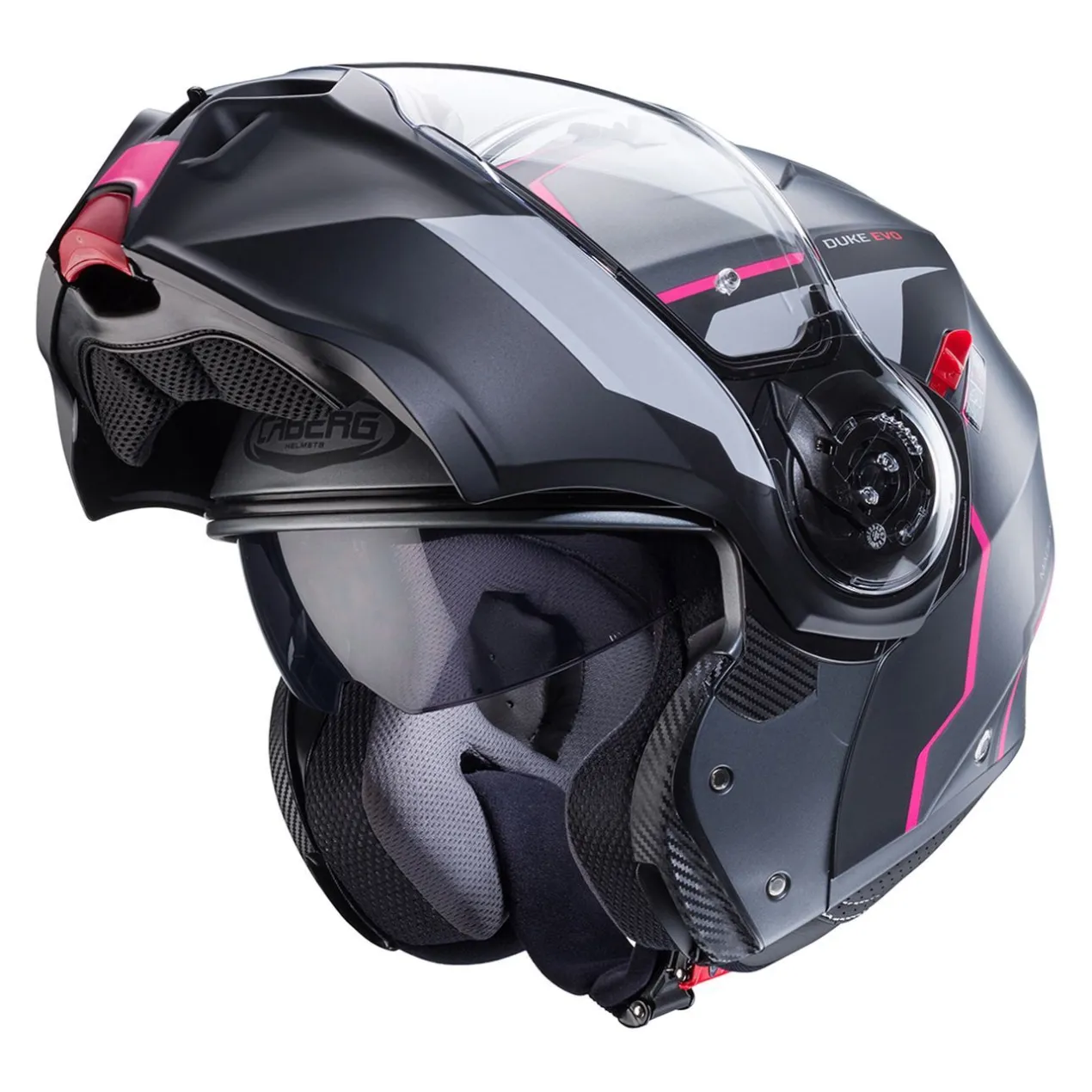 Casco Apribile Caberg Duke Evo Move Matt Gun Metal