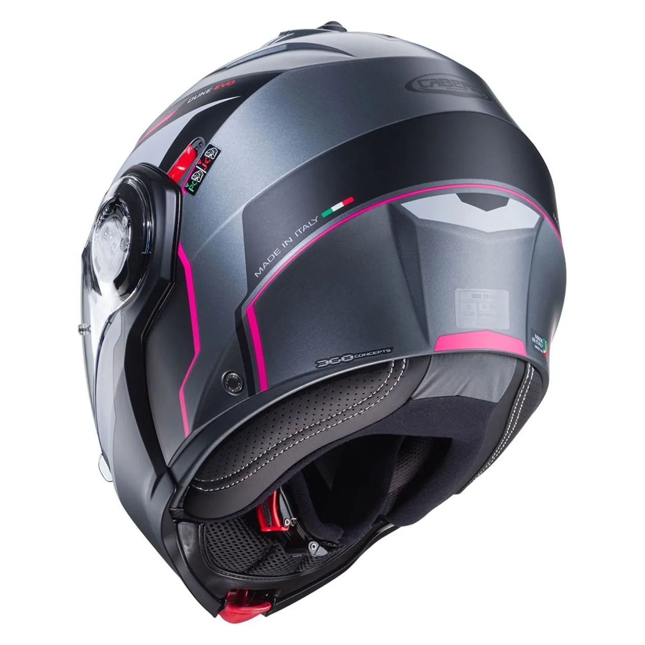 Casco Apribile Caberg Duke Evo Move Matt Gun Metal