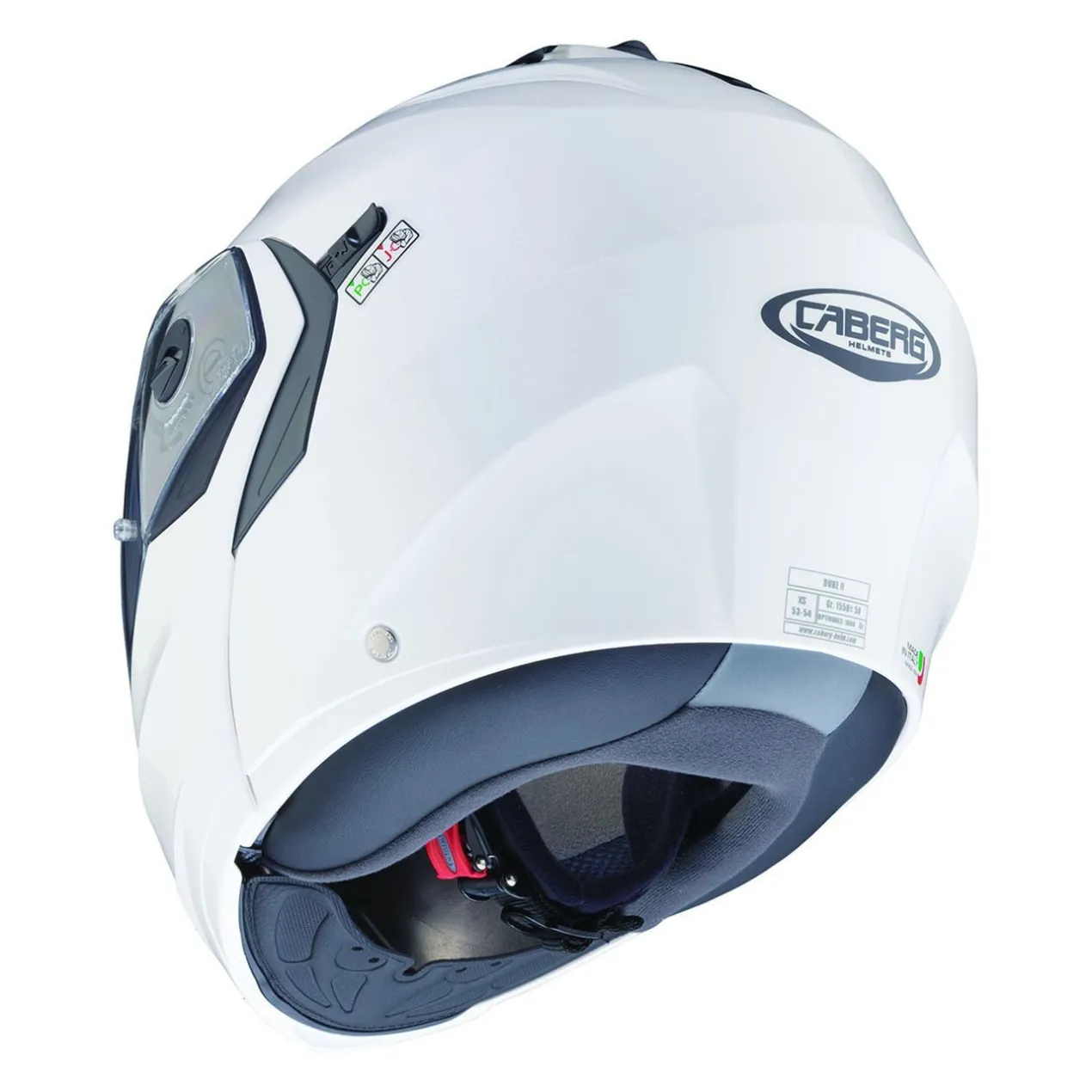 Casco Apribile Caberg Duke X White Metal