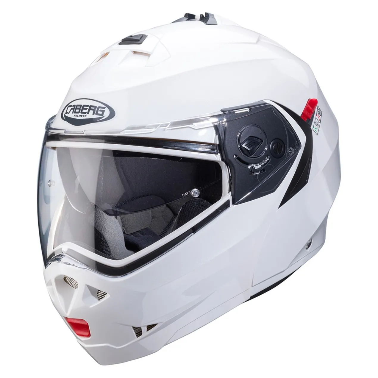 Casco Apribile Caberg Duke X White Metal