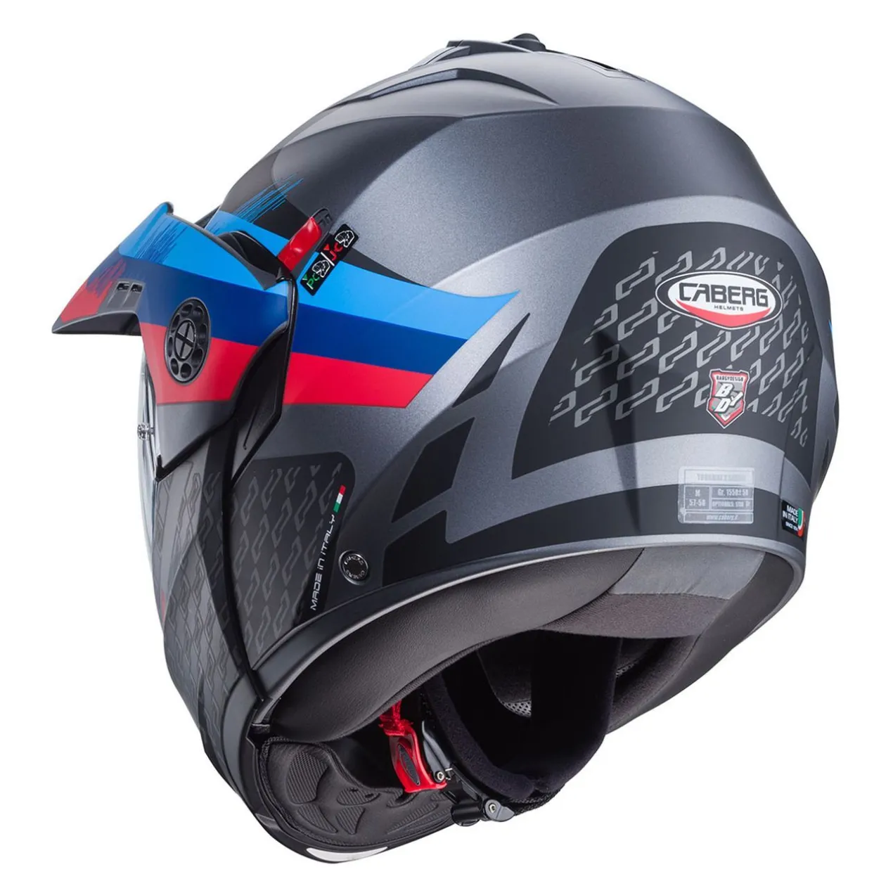 Casco Apribile Caberg Tourmax X Sarabe Matt Gun Meta