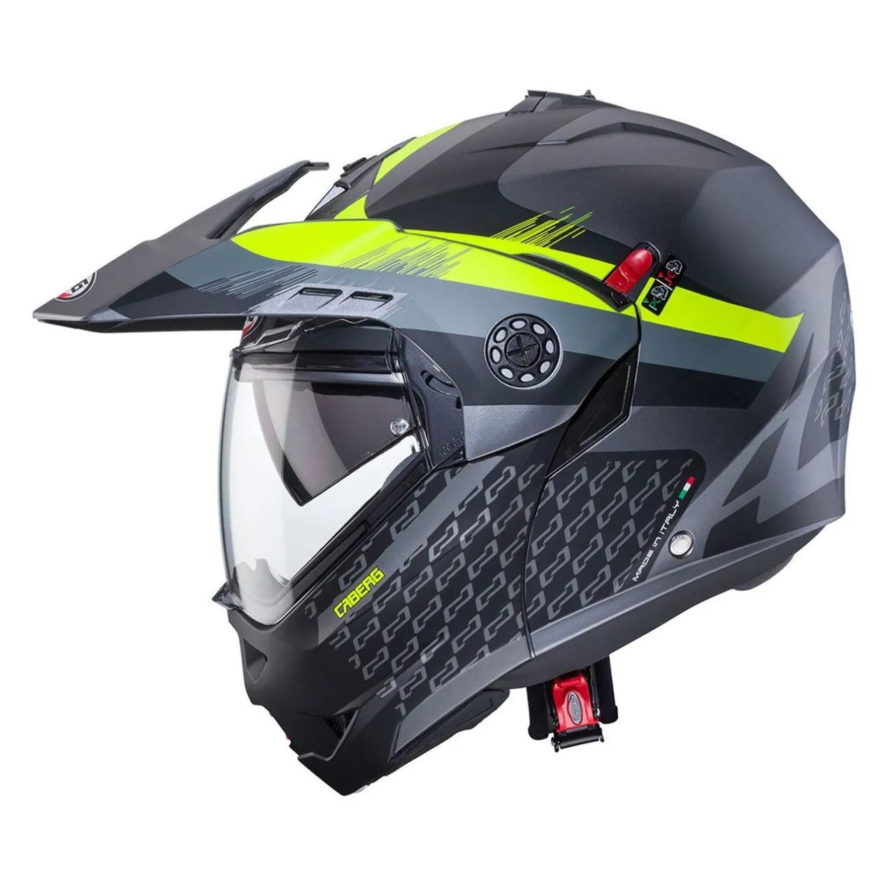Casco Apribile Caberg Tourmax X Sarabe Matt Gun Meta