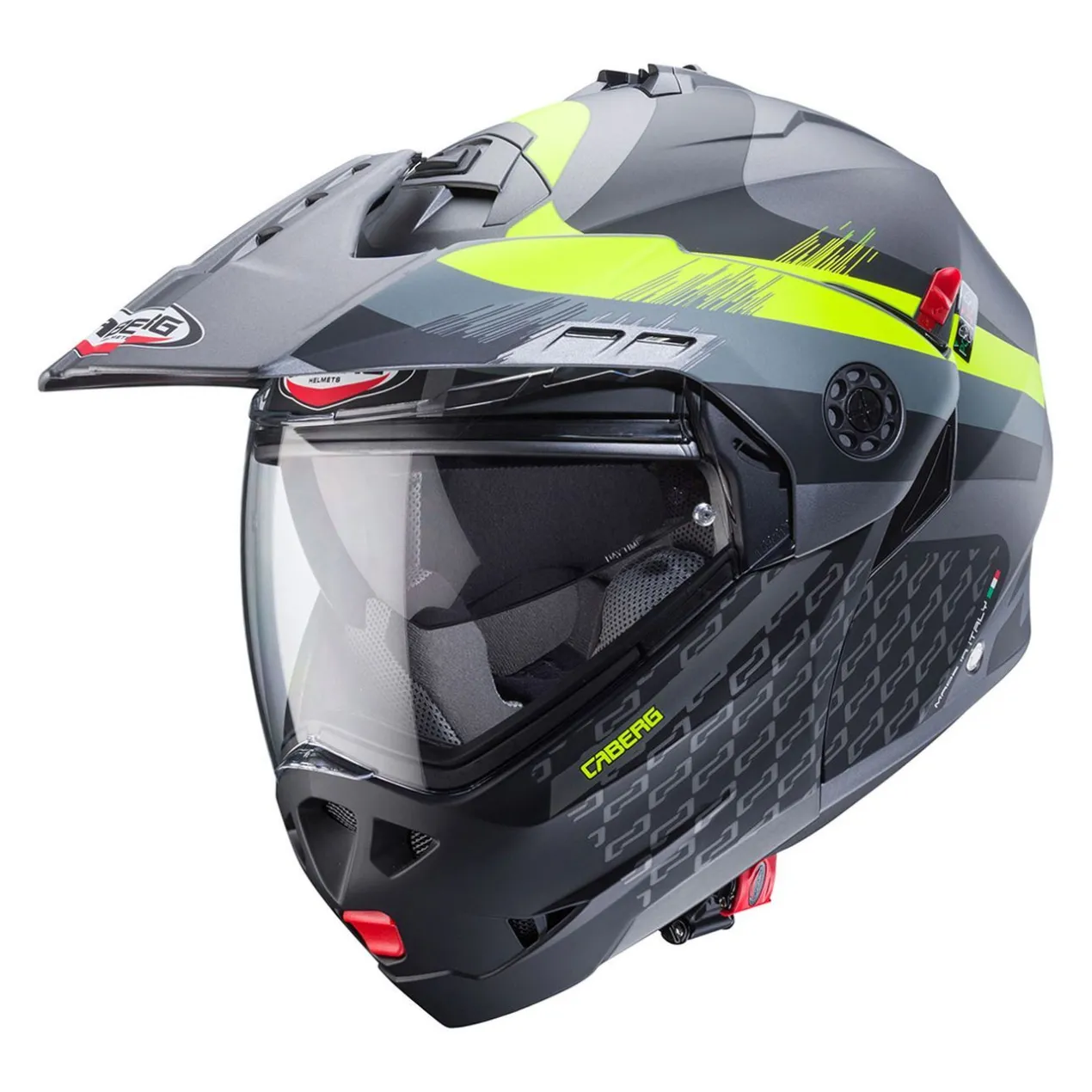 Casco Apribile Caberg Tourmax X Sarabe Matt Gun Meta