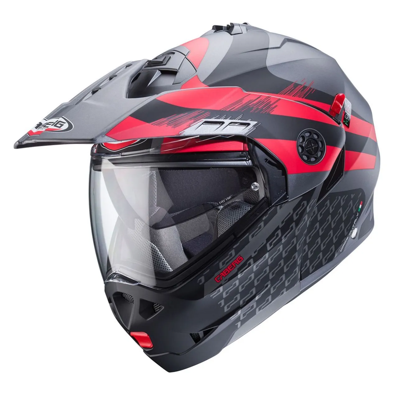 Casco Apribile Caberg Tourmax X Sarabe Matt Gun Meta
