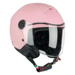 Casco Bambino Cgm 261a Mini Mono Rosa Opaco