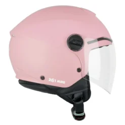 Casco Bambino Cgm 261a Mini Mono Rosa Opaco