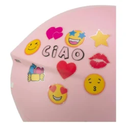 Casco Bambino Cgm 261a Mini Mono Rosa Opaco