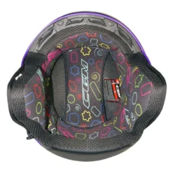 Casco Bambino Cgm 261g Mini Comics Fucsia Bianco