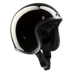 Casco Bandit Jet Non Omologato Nero Lucido