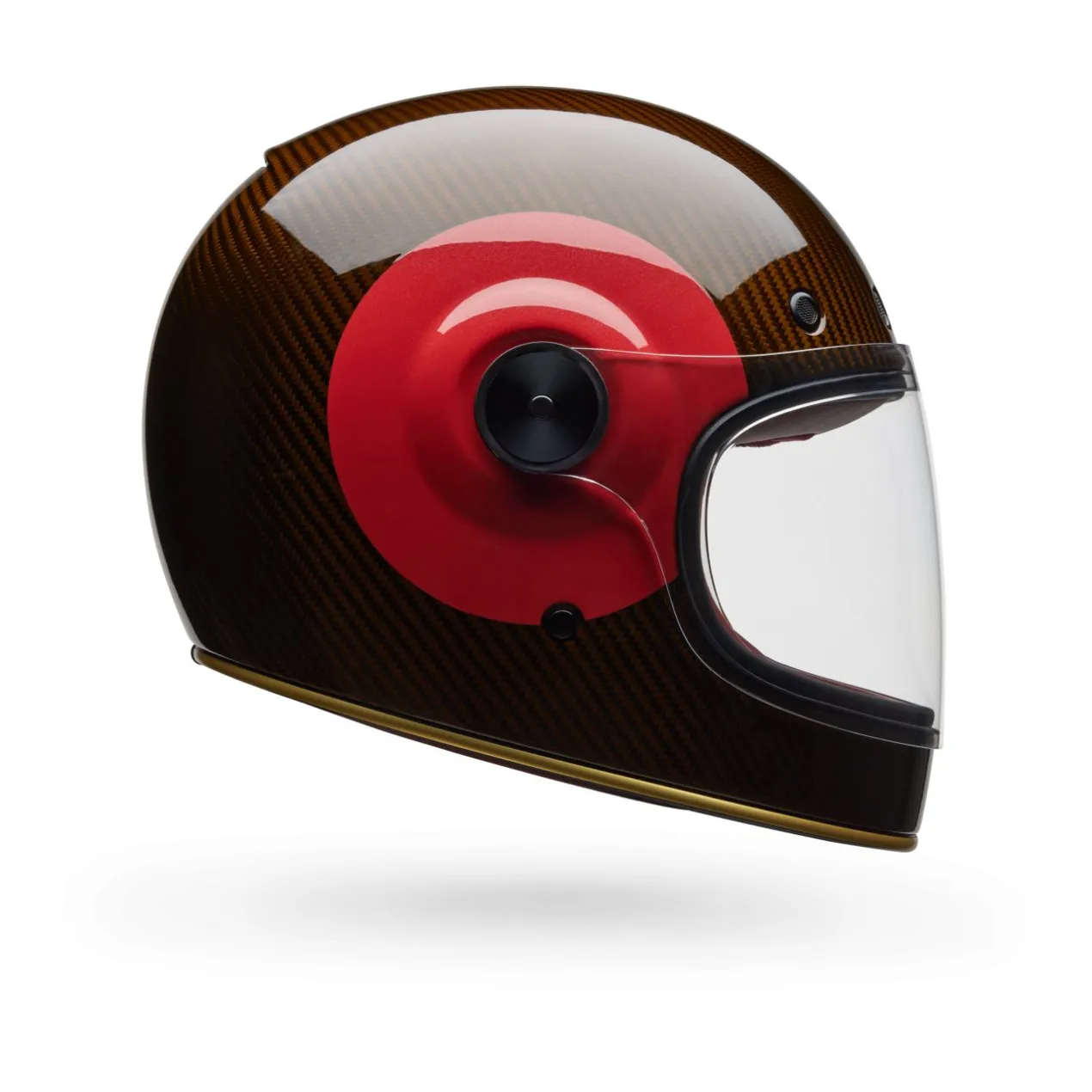 Casco Bell Bullitt Gt Carbon 2026 TT Rosso Gold