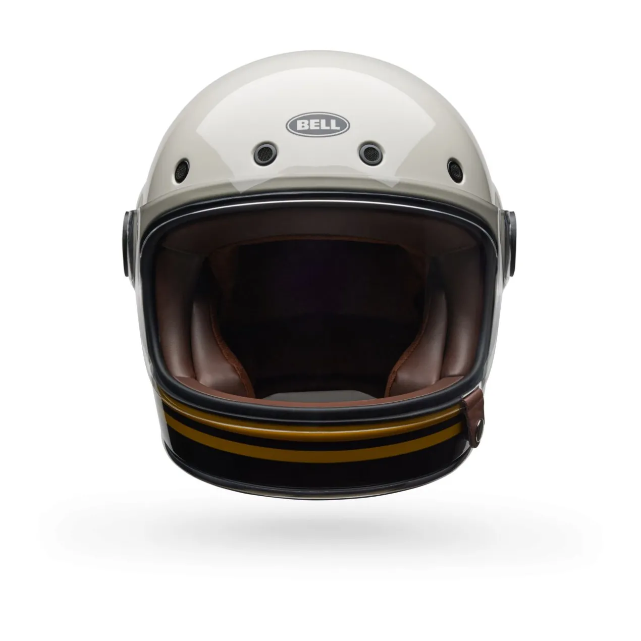 Casco Bell Bullitt Gt Wander Vintage Bianco Nero