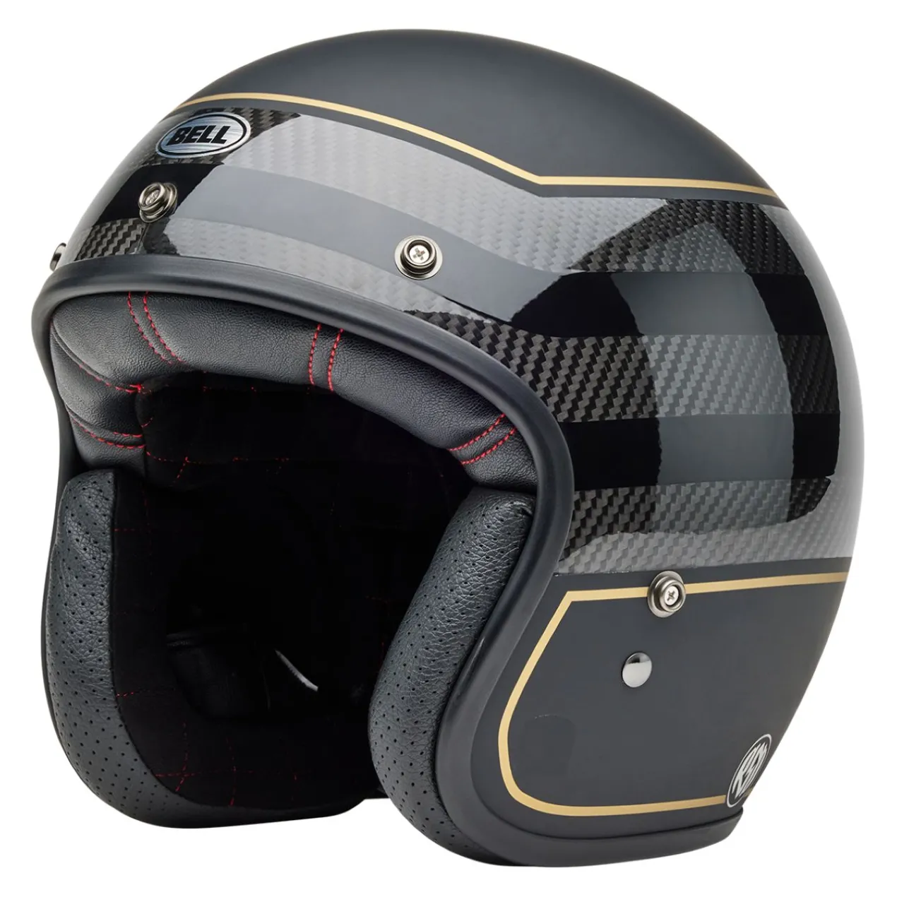 Casco Bell Custom 500 Carbon 2026 Roland Sands The Redondo Nero Opaco Lucido