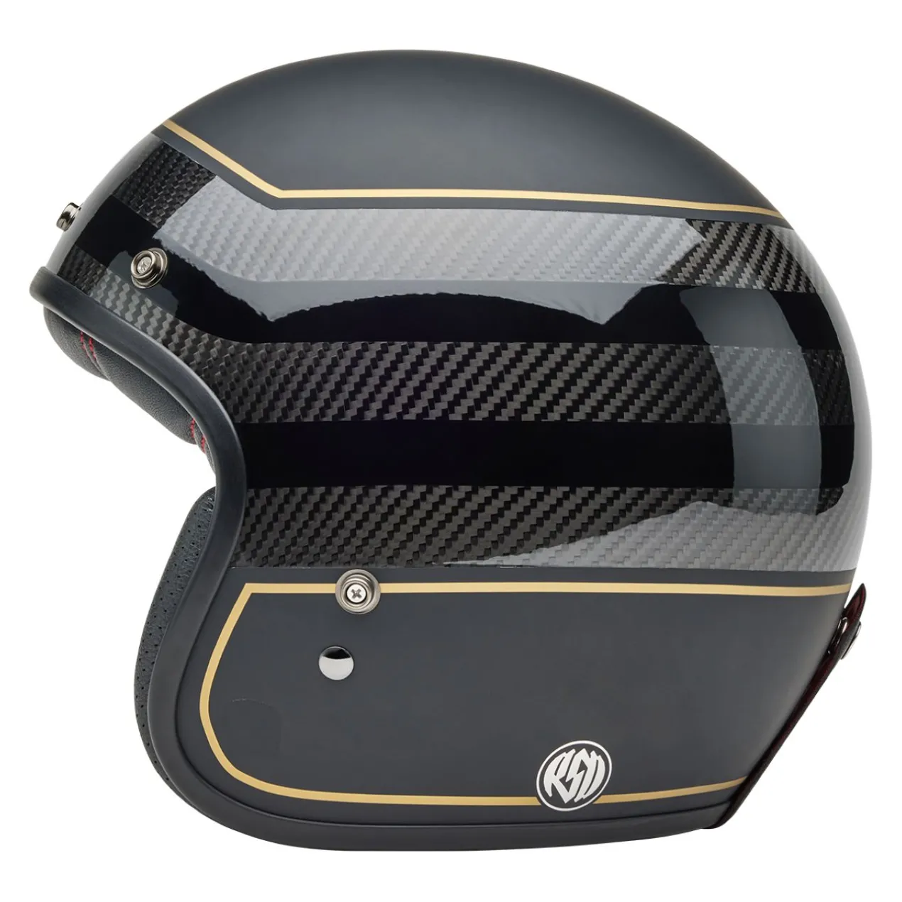 Casco Bell Custom 500 Carbon 2026 Roland Sands The Redondo Nero Opaco Lucido