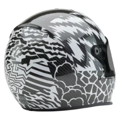 Casco Bell Eliminator Carbon 2026 Deathspray Nero Bianco