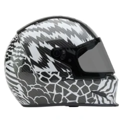 Casco Bell Eliminator Carbon 2026 Deathspray Nero Bianco