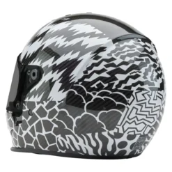 Casco Bell Eliminator Carbon 2026 Deathspray Nero Bianco
