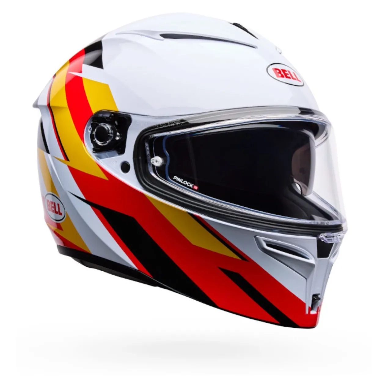 Casco Bell Lithium 2026 Nova Bianco Rosso