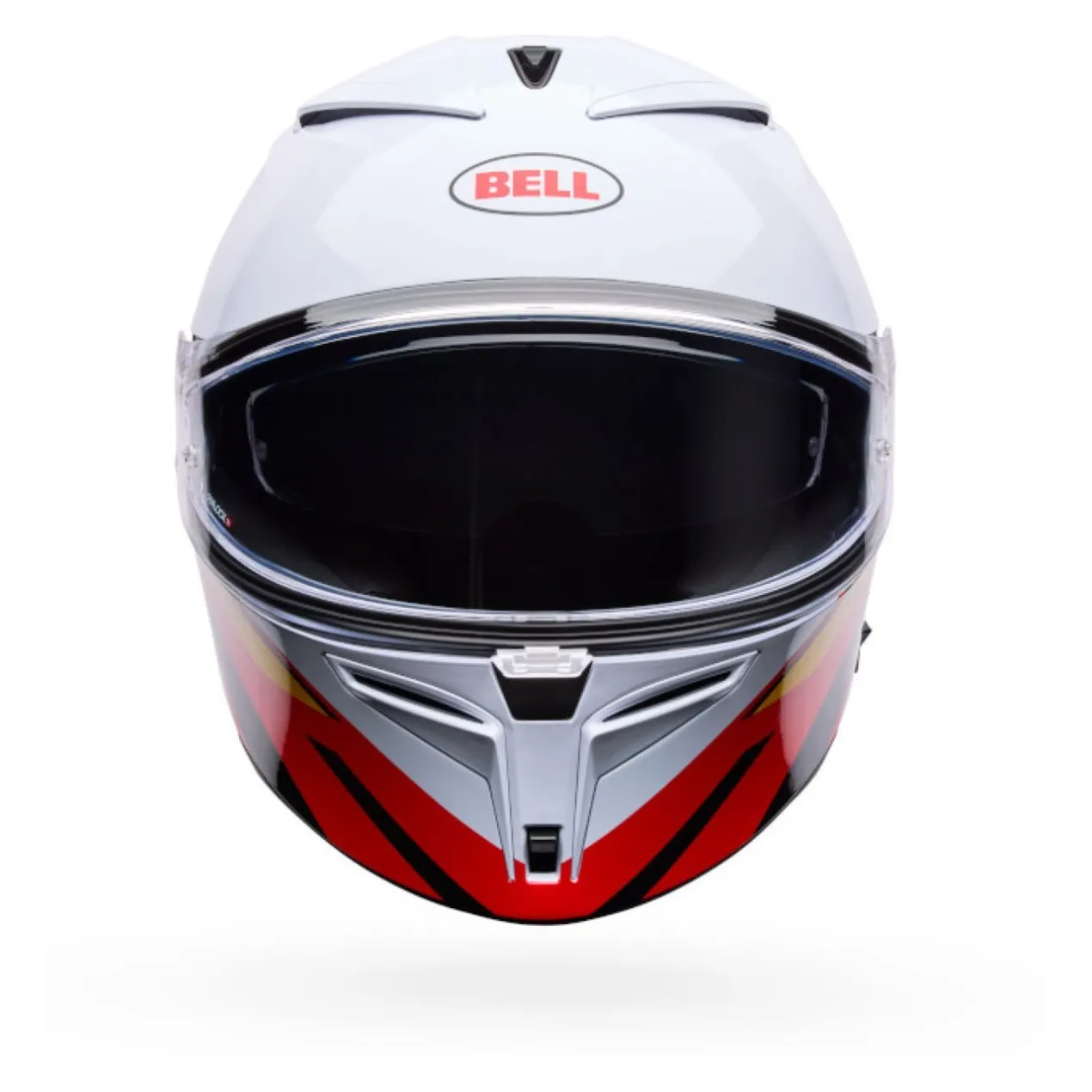 Casco Bell Lithium 2026 Nova Bianco Rosso